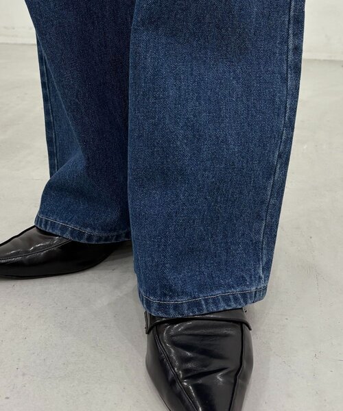 CAPRICIEUX LE'MAGE（カプリシューレマージュ）の「【低身長サイズあり/セットアップ対応】スリットポケットストレートデニム（デニムパンツ・レディース・ブルー系その他/ブルー・PS/38/36）」の20枚目の写真
