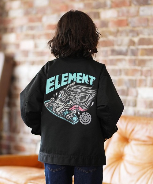 ELEMENT(エレメント)の「ELEMENT/エレメント DUTTY BUDDY JACKET YOUTH キッズ ジャケット BG025761(その他アウター・キッズ・ブラック/ベージュ/ライトインディゴブルー・140cm/150cm/160cm)」の4枚目の写真