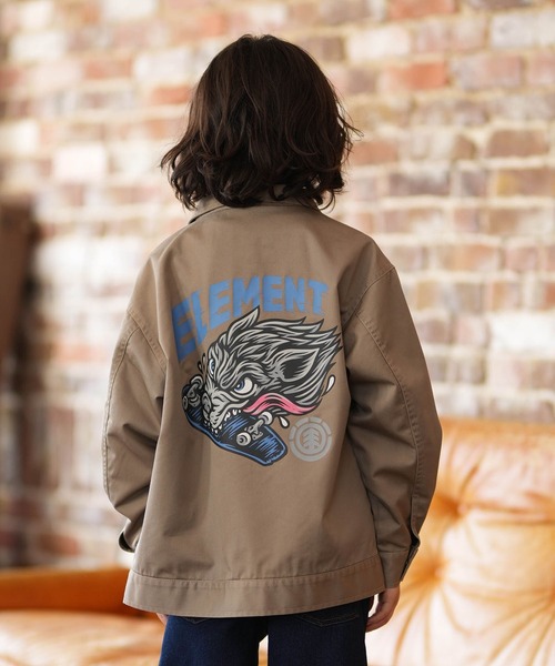 ELEMENT(エレメント)の「ELEMENT/エレメント DUTTY BUDDY JACKET YOUTH キッズ ジャケット BG025761(その他アウター・キッズ・ブラック/ベージュ/ライトインディゴブルー・140cm/150cm/160cm)」の9枚目の写真