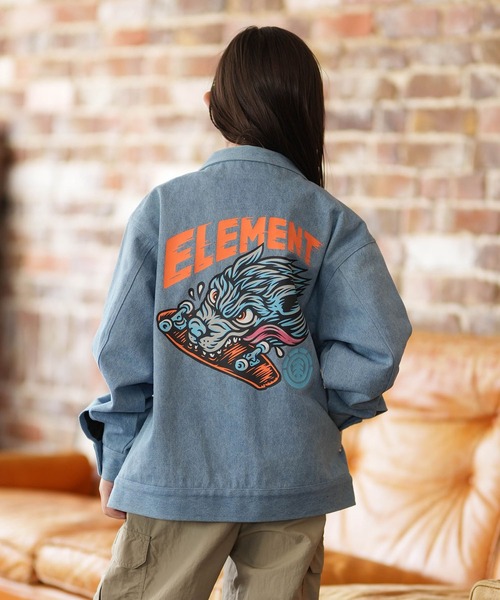 ELEMENT(エレメント)の「ELEMENT/エレメント DUTTY BUDDY JACKET YOUTH キッズ ジャケット BG025761(その他アウター・キッズ・ブラック/ベージュ/ライトインディゴブルー・140cm/150cm/160cm)」の14枚目の写真