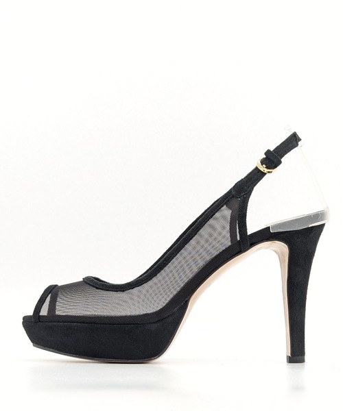 SEVEN TWELVE THIRTY（セヴントゥエルヴサーティー）の「チュールストームサンダル（サンダル・レディース・ブラック/セージグリーン/ブラック系その他・23cm/23.5cm/24cm/24.5cm/22cm/22.5cm）」の4枚目の写真