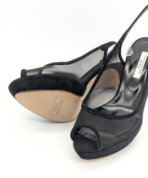 SEVEN TWELVE THIRTY（セヴントゥエルヴサーティー）の「チュールストームサンダル（サンダル・レディース・ブラック/セージグリーン/ブラック系その他・23cm/23.5cm/24cm/24.5cm/22cm/22.5cm）」の6枚目の写真