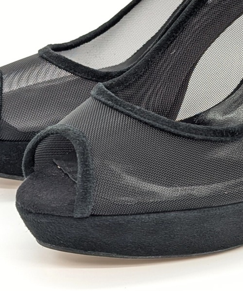 SEVEN TWELVE THIRTY（セヴントゥエルヴサーティー）の「チュールストームサンダル（サンダル・レディース・ブラック/セージグリーン/ブラック系その他・23cm/23.5cm/24cm/24.5cm/22cm/22.5cm）」の7枚目の写真