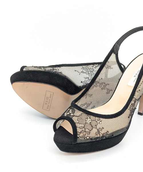 SEVEN TWELVE THIRTY（セヴントゥエルヴサーティー）の「チュールストームサンダル（サンダル・レディース・ブラック/セージグリーン/ブラック系その他・23cm/23.5cm/24cm/24.5cm/22cm/22.5cm）」の10枚目の写真