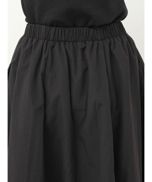 LAGUNAMOON（ラグナムーン）の「ギャザーデザインニット×スカートセットアップ（ワンピース・レディース・ブラック/ミント・MEDIUM/SMALL）」の5枚目の写真