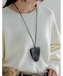 Re:EDIT | フェイクレザーホルダーネックレス(ネックレス)