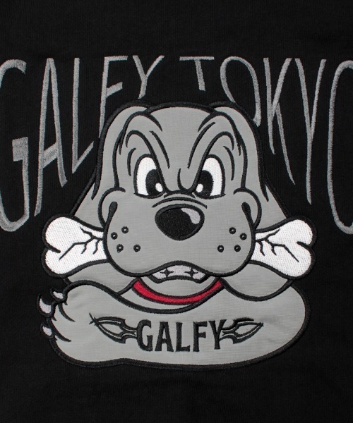 GALFY(ガルフィー)の「A'GEM/9 × .kom 『GALFY/ガルフィー』チラリズムパーカー(パーカー・メンズ・A/ブラック・XXL)」の16枚目の写真