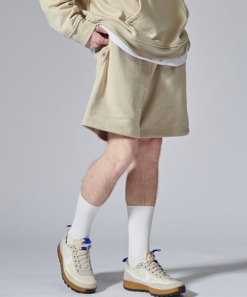 INSTAY（インステイ）の「ヘビーウェイトスウェットショートパンツ[ベージュ]（その他パンツ・メンズ・その他・LARGE/MEDIUM/SMALL/X-LARGE）」の5枚目の写真