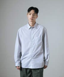 WHAGI（ワギ）の「Vintage Architect Shirt (Finest Pin Stripe)（シャツ/ブラウス）」