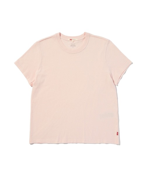 Levi's(リーバイス)の「Levi's/リーバイス スラブTシャツ(Tシャツ/カットソー・レディース・ピンク・XS/S/M)」の2枚目の写真