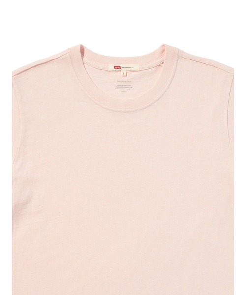 Levi's(リーバイス)の「Levi's/リーバイス スラブTシャツ(Tシャツ/カットソー・レディース・ピンク・XS/S/M)」の4枚目の写真