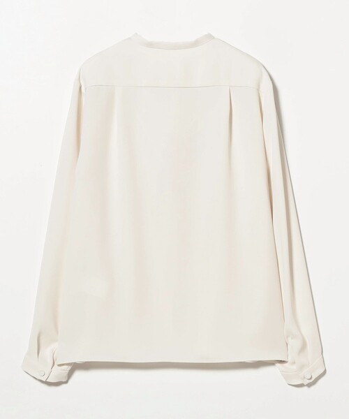 EFFE BEAMS(エッフェビームス)の「ダブルクロス リボン ブラウス(シャツ/ブラウス・レディース・オフホワイト/サックスブルー・36/38)」の4枚目の写真