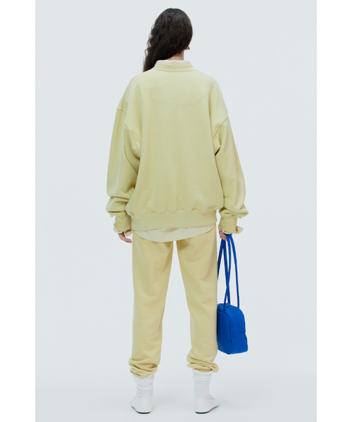 NOHANT(ノアン)の「LONELY/LOVELY SWEATSHIRT MUSTARD-BURGUNDY(スウェット・レディース・その他・L)」の4枚目の写真