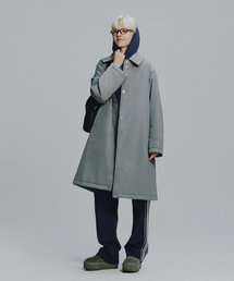 IBA NENETS（イバネネツ）の「パディングマックコート-カーキ（ダウンジャケット/コート）」