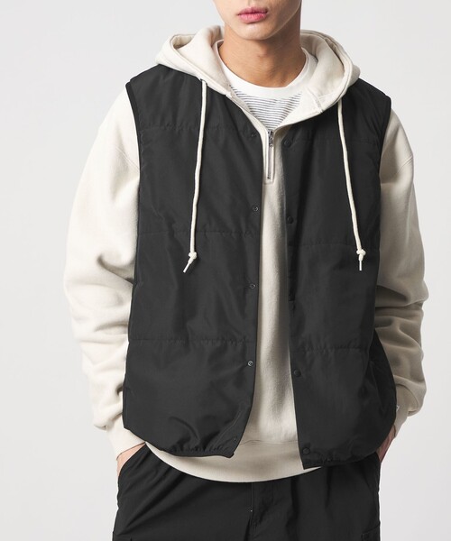 CITEN（シテン）の「＜CITEN＞パッカブル3WAYステンカラーコート（ステンカラーコート・メンズ・ブラック/ライトグレー・L/M）」の17枚目の写真