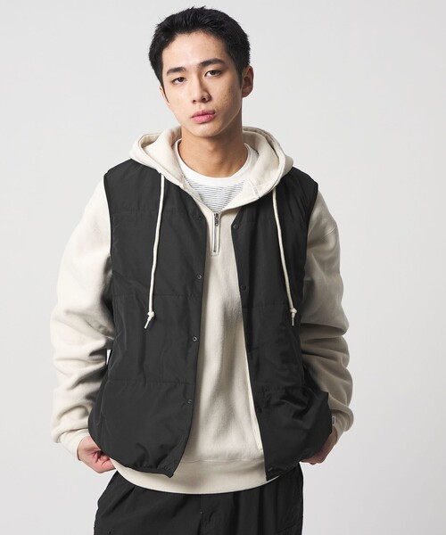 CITEN（シテン）の「＜CITEN＞パッカブル3WAYステンカラーコート（ステンカラーコート・メンズ・ブラック/ライトグレー・L/M）」の18枚目の写真