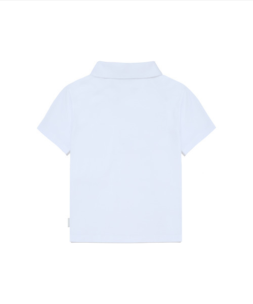 MARDMARD(マードマード)の「ホリデーPKクロップTシャツ-ホワイト(ポロシャツ・レディース・その他・FREE)」の2枚目の写真