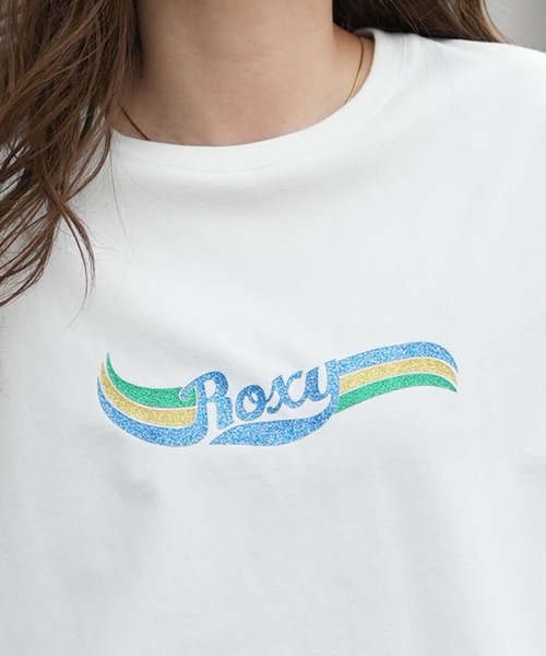 ROXY（ロキシー）の「【ムラサキスポーツ限定】ROXY/ロキシー 半袖 Tシャツ フロントプリント RST261641M（Tシャツ/カットソー・レディース・オレンジ/ブルー/オフホワイト・L/M）」の10枚目の写真