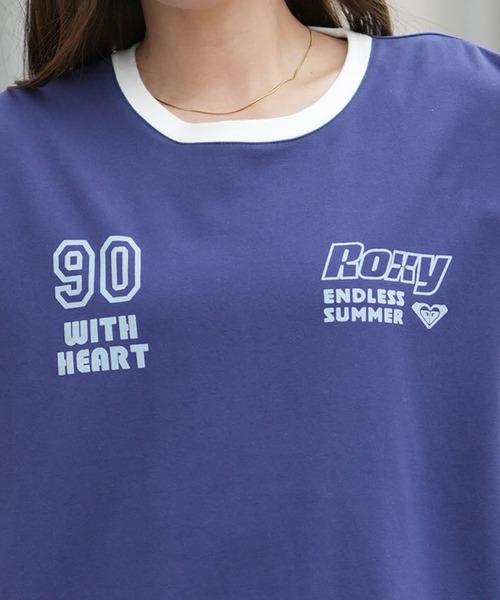 ROXY（ロキシー）の「【ムラサキスポーツ限定】ROXY/ロキシー 半袖 Tシャツ フロントプリント RST261641M（Tシャツ/カットソー・レディース・オレンジ/ブルー/オフホワイト・L/M）」の17枚目の写真