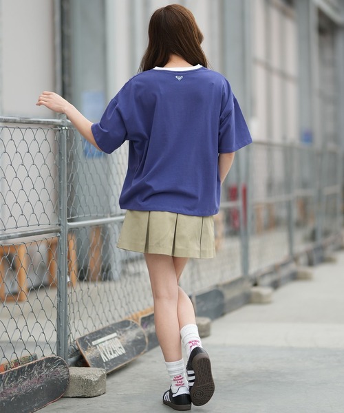 ROXY（ロキシー）の「【ムラサキスポーツ限定】ROXY/ロキシー 半袖 Tシャツ フロントプリント RST261641M（Tシャツ/カットソー・レディース・オレンジ/ブルー/オフホワイト・L/M）」の15枚目の写真