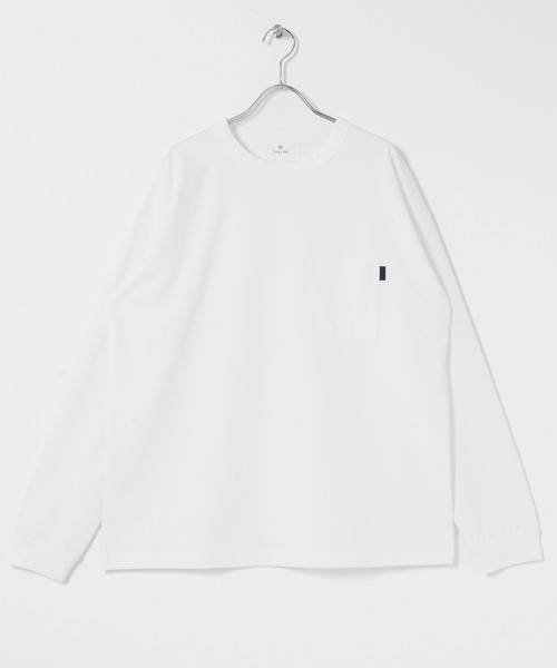 URBAN RESEARCH Sonny Label(アーバンリサーチサニーレーベル)の「ポンチポケット付ロングスリーブTシャツ(Tシャツ/カットソー・メンズ・ホワイト/ブラック/ブラック系その他/チャコールグレー・X-LARGE/LARGE/MEDIUM)」の5枚目の写真