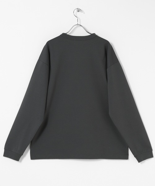 URBAN RESEARCH Sonny Label(アーバンリサーチサニーレーベル)の「ポンチポケット付ロングスリーブTシャツ(Tシャツ/カットソー・メンズ・ホワイト/ブラック/ブラック系その他/チャコールグレー・X-LARGE/LARGE/MEDIUM)」の14枚目の写真