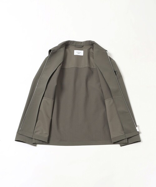 MACKINTOSH PHILOSOPHY(マッキントッシュ フィロソフィー)の「ブリテック オックス調ダブルクロス スウィングトップ(ブルゾン・メンズ・ダークネイビー/グリーン系その他2・40/38)」の12枚目の写真
