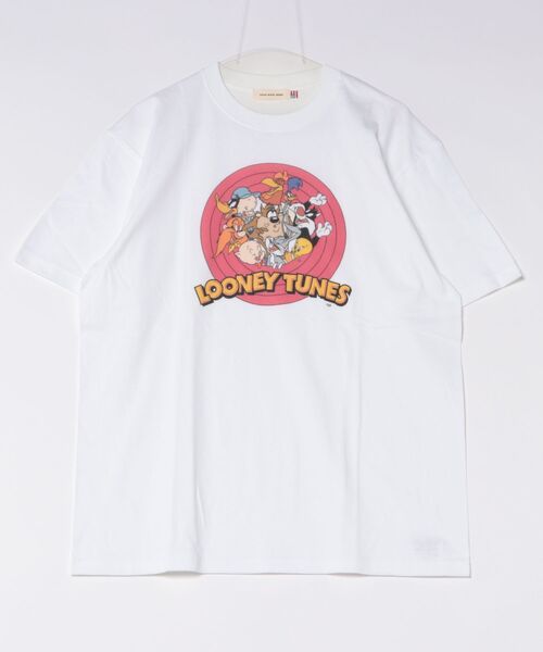 JUGLANS(ユグランス)の「【GOOD ROCK SPEED】 LOONEY TUNES Tshirt 26FWA005W(Tシャツ/カットソー・メンズ・ホワイト・M/L/XL)」の1枚目の写真