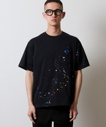 NUMBER (N)INE（ナンバーナイン）の「HAND PAINTED BASIC HEM PRINTED POCKET T-SHIRT / ハンドペイント ベーシック ワンポイント ロゴプリント ポケット Tシャツ（Tシャツ/カットソー）」