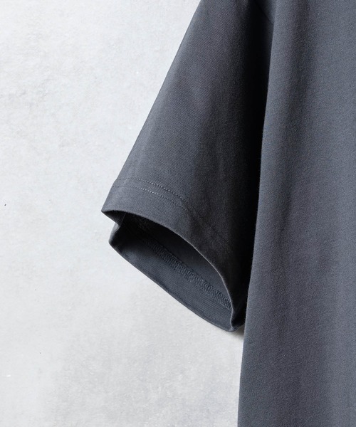 NUMBER (N)INE（ナンバーナイン）の「HAND PAINTED BASIC HEM PRINTED POCKET T-SHIRT / ハンドペイント ベーシック ワンポイント ロゴプリント ポケット Tシャツ（Tシャツ/カットソー・メンズ・ホワイト/グレー系その他2/ホワイト系その他2/グレー/ブラック/ブラック系その他2・M/L/XL）」の15枚目の写真