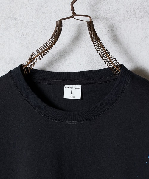 NUMBER (N)INE（ナンバーナイン）の「HAND PAINTED BASIC HEM PRINTED POCKET T-SHIRT / ハンドペイント ベーシック ワンポイント ロゴプリント ポケット Tシャツ（Tシャツ/カットソー・メンズ・ホワイト/グレー系その他2/ホワイト系その他2/グレー/ブラック/ブラック系その他2・M/L/XL）」の22枚目の写真