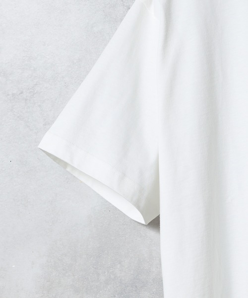 NUMBER (N)INE（ナンバーナイン）の「HAND PAINTED BASIC HEM PRINTED POCKET T-SHIRT / ハンドペイント ベーシック ワンポイント ロゴプリント ポケット Tシャツ（Tシャツ/カットソー・メンズ・ホワイト/グレー系その他2/ホワイト系その他2/グレー/ブラック/ブラック系その他2・M/L/XL）」の9枚目の写真