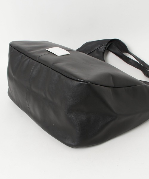 ADAM PATEK(アダムパテック)の「【ADAMPATEK】 water repellent leather oneshoulder tote bag 撥水レザーワンショルダートートバッグ(トートバッグ・メンズ・ブラック・FREE)」の8枚目の写真