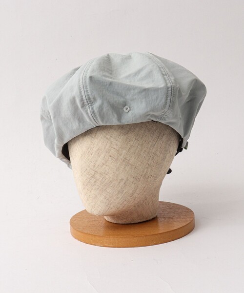 halo commodity（ハロ　コモディティー）の「【halo commodity】撥水ナイロンベレー Salt Over Beret（h261-511）（ハンチング/ベレー帽・メンズ・ブラック/チャコールグレー/ライトグレー・FREE）」の10枚目の写真