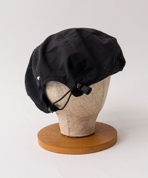 halo commodity（ハロ　コモディティー）の「【halo commodity】撥水ナイロンベレー Salt Over Beret（h261-511）（ハンチング/ベレー帽・メンズ・ブラック/チャコールグレー/ライトグレー・FREE）」の5枚目の写真