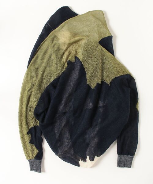 Vivienne Westwood MAN（ヴィヴィアンウエストウッドマン）の「マルチカラードレープカーディガン（カーディガン/ボレロ・メンズ・ブルー・FREE）」の2枚目の写真