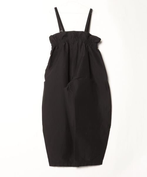 my beautiful landlet(マイビューティフルランドレット)の「【my beautiful landlet】 COTTON×RECYCLED NYLON WIDE SUSPENDER PANTS(その他パンツ・メンズ・ブラック/チャコールグレー/ネイビー・0/1)」の4枚目の写真