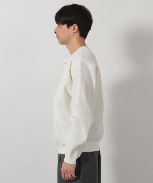 LAKOLE(ラコレ)の「リングドットヘンリー長袖T / 639476(Tシャツ/カットソー・メンズ・レッド/ブラック/ホワイト・LARGE/MEDIUM)」の8枚目の写真