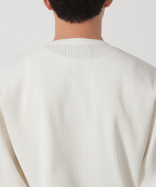 LAKOLE(ラコレ)の「リングドットヘンリー長袖T / 639476(Tシャツ/カットソー・メンズ・レッド/ブラック/ホワイト・LARGE/MEDIUM)」の13枚目の写真