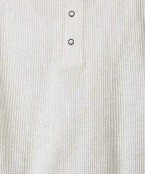 LAKOLE(ラコレ)の「リングドットヘンリー長袖T / 639476(Tシャツ/カットソー・メンズ・レッド/ブラック/ホワイト・LARGE/MEDIUM)」の14枚目の写真