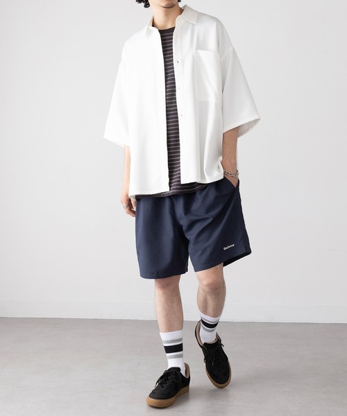 Barbour(バブアー)の「【Barbour】barbour staple logo 7 swim short(その他パンツ・メンズ・ブラック/ネイビー・L/M/S/XXL)」の4枚目の写真