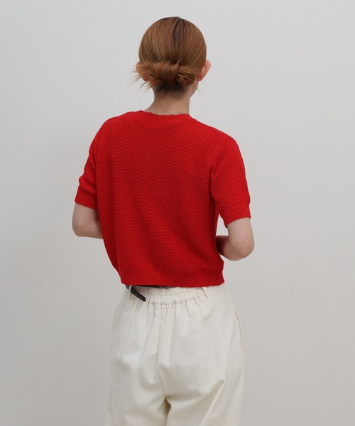 select MOCA（セレクトモカ）の「フロントポケットサマーカーディガン（カーディガン/ボレロ・レディース・レッド/ネイビー/ベージュ・FREE）」の14枚目の写真