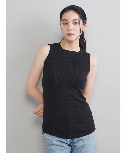 Mila Owen(ミラオーウェン)の「UVケアアメスリタンク(タンクトップ・レディース・ブラック/レッド/グリーン/グレー・1/0)」の2枚目の写真