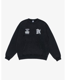 WS WASHED SWEAT CREWNECK