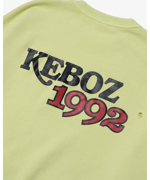 KEBOZ(ケボズ)の「WS WASHED SWEAT CREWNECK(スウェット・メンズ・グレー/ブラック・XL/L/M/S/2XL)」の10枚目の写真