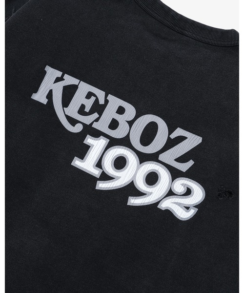 KEBOZ(ケボズ)の「WS WASHED SWEAT CREWNECK(スウェット・メンズ・グレー/ブラック・XL/L/M/S/2XL)」の16枚目の写真