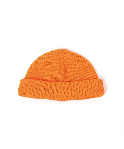 niko and...（ニコアンド）の「ロールニットワッチ（ニットキャップ/ビーニー・メンズ・アイボリー/ブラック/オレンジ・FREE）」の13枚目の写真