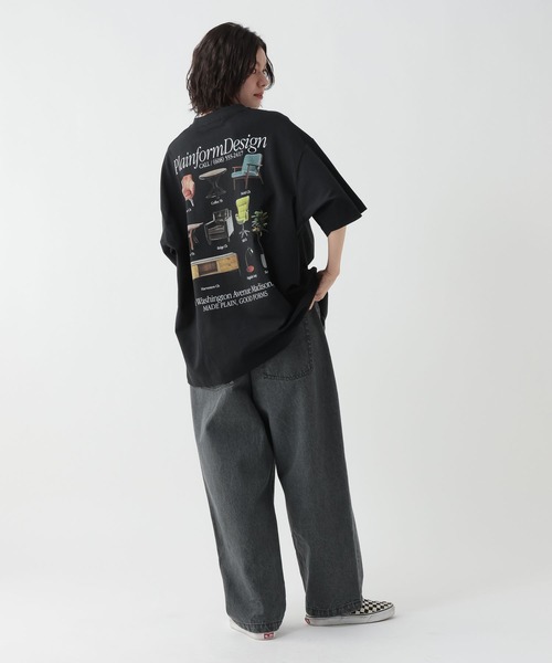GEORGE'S(ジョージズ)の「モチーフプリントTシャツ(Tシャツ/カットソー・メンズ・ブラック/オフホワイト/ライトグレー・MEDIUM/LARGE)」の14枚目の写真