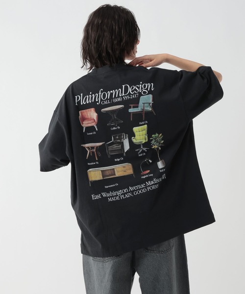 GEORGE'S(ジョージズ)の「モチーフプリントTシャツ(Tシャツ/カットソー・メンズ・ブラック/オフホワイト/ライトグレー・MEDIUM/LARGE)」の21枚目の写真