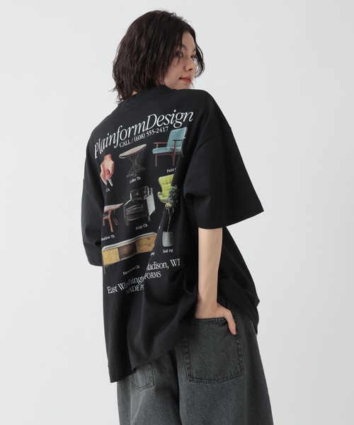 GEORGE'S(ジョージズ)の「モチーフプリントTシャツ(Tシャツ/カットソー・メンズ・ブラック/オフホワイト/ライトグレー・MEDIUM/LARGE)」の22枚目の写真